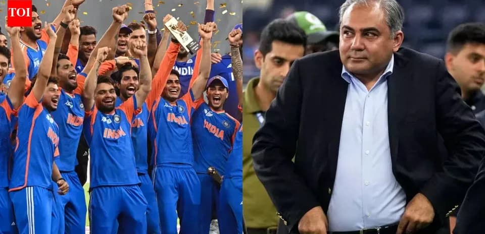 Equipo de cricket de India celebrando un triunfo