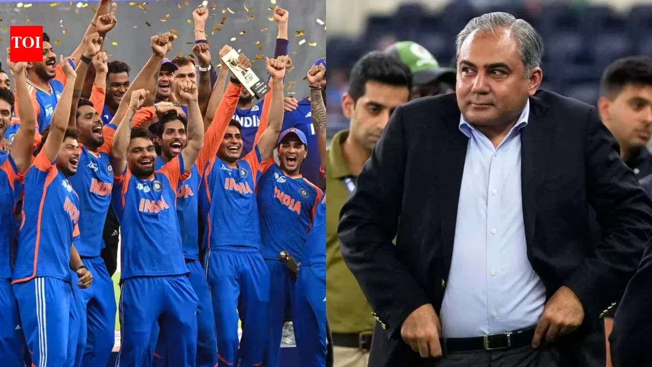 Equipo de cricket de India celebrando un triunfo