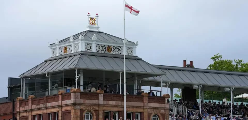Vista de la tribuna del Lord's Cricket Ground