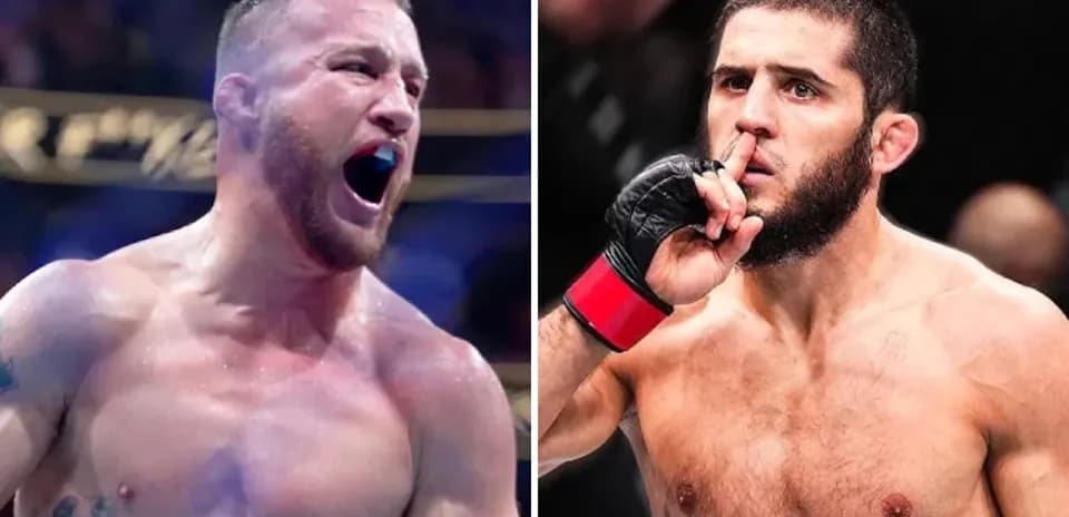 Dos luchadores de MMA en acción durante combate