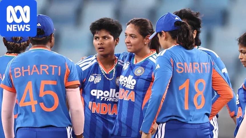 Jugadoras de cricket de India en reunión estratégica