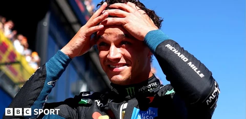 Piloto celebrando tras una carrera de Fórmula 1