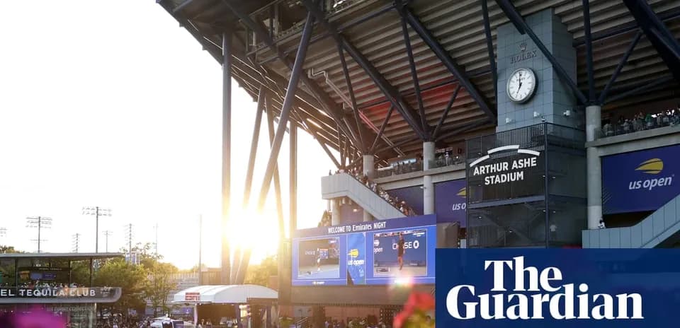 Vista del estadio Arthur Ashe durante el US Open