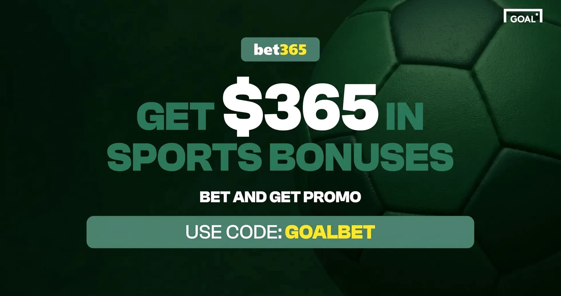 Anuncio de promociones de apuestas deportivas de bet365