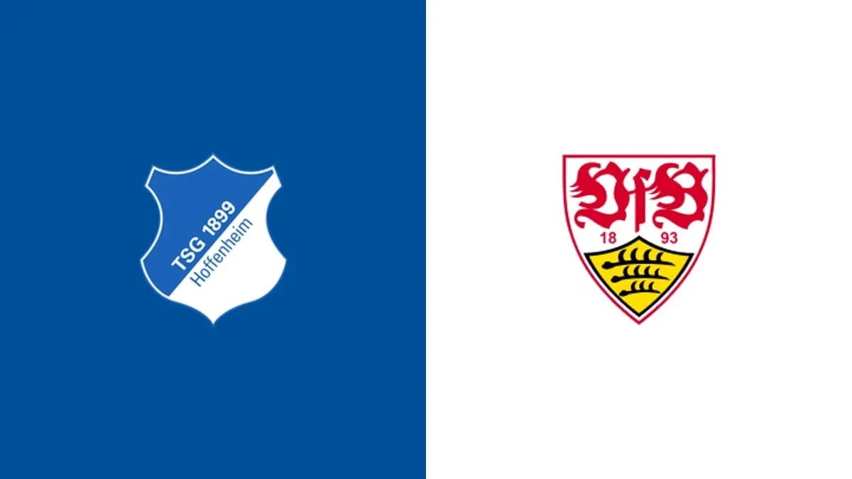 Logos de TSG Hoffenheim y VfB Stuttgart Logos de TSG Hoffenheim y VfB Stuttgart