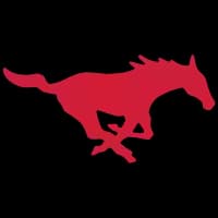 Logotipo de un caballo corriendo en rojo Logotipo de un caballo corriendo en rojo